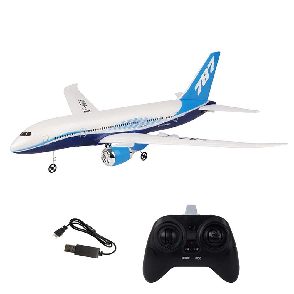 Pokich новые игрушки самолеты 787 детская игрушка 2,4 ГГц RC самолет с фиксированным крылом RTF весы Aeromodelling Самолеты дистанционного управления подарок