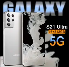 Galxy s21ultra 12gb ram 512gb rom 7.3 Polegada 24 + 48mp andriod 10 smartphones 10 core mtk6889 sim duplo 4g lte 5g 6800mah telefones celulares