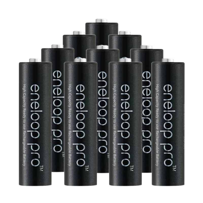 8pcs Panasonic eneloop Pro AAA rechargeable battery 3800 MAH 1.2 V Ni-MH camera flashlight toy rechargeable battery preheater