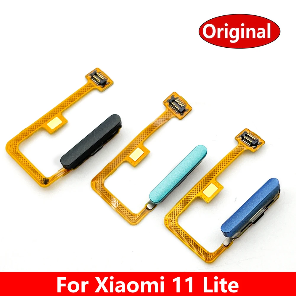 Оригинальный гибкий кабель для сенсора отпечатков пальцев Xiaomi Mi 11 Lite сенсор