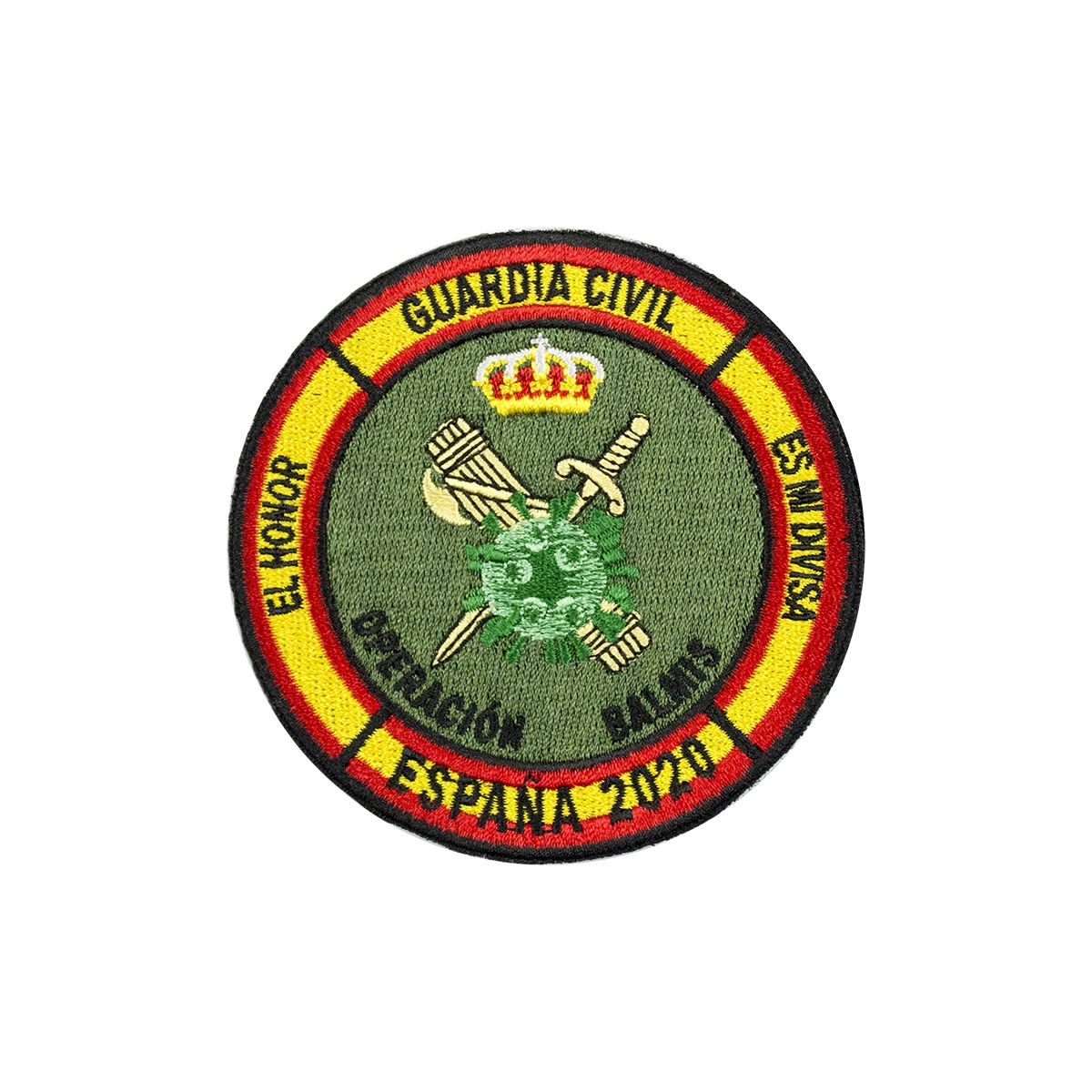 Guardia Civil Espana вышивка патч крюк и петля значок для одежды испанская армия военная