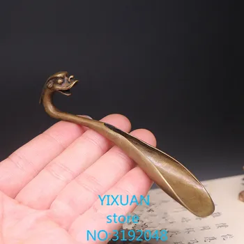 

Brass faucet shovel copper art tea ceremony tea shovel pet food shovel