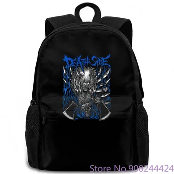 

DEATH SIDE OFFICIAL Gism Lip Cream Kuro Gauze Anti Cimex Japanese Punk Leisure women men backpack laptop travel school