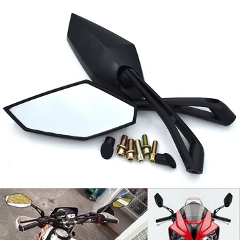 

Universal 8mm 10mm Motorcycle Rearview Mirrors Motorbike Mirrors For Honda CBR250 VT250 Hornet250 Jade250 CB400 VTEC CBR400 CB-1