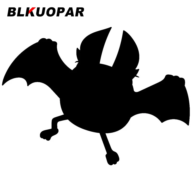 

BLKUOPAR Evil Bat Flying Car Stickers Die Cut Vinyl Decals Windshield Refrigerator Waterproof Motocycle Simple Funny Car Sticker