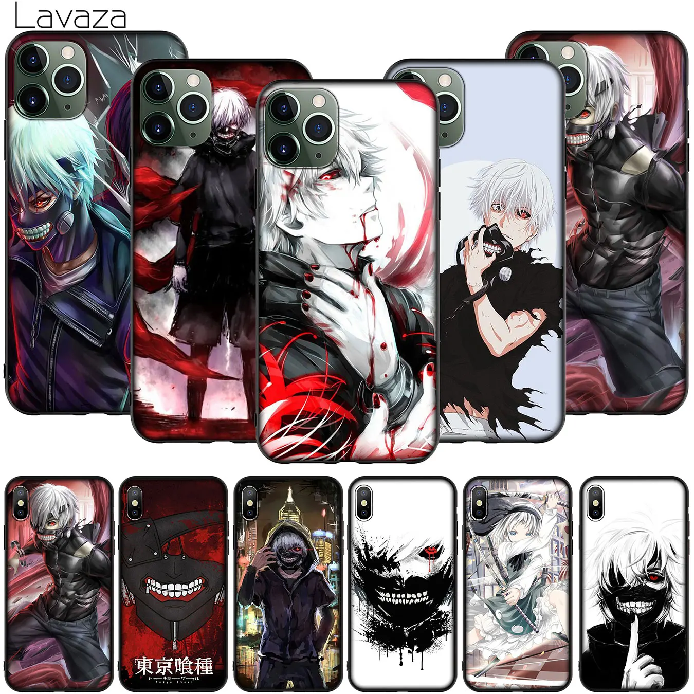 Жесткий чехол для телефона с японским аниме Tokyo Ghoul iPhone XR X XS 11 Pro Max 10 7 8 6 6S 5 9 SE 4 |phone
