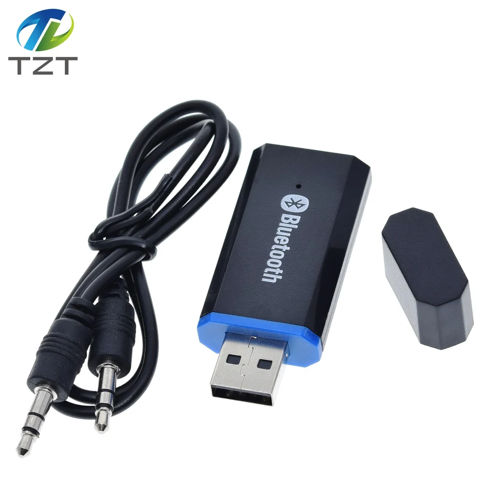 Bluetooth 5 0 аудио приемник передатчик мини стерео AUX USB 3 мм Jack для ТВ планшетный ПК