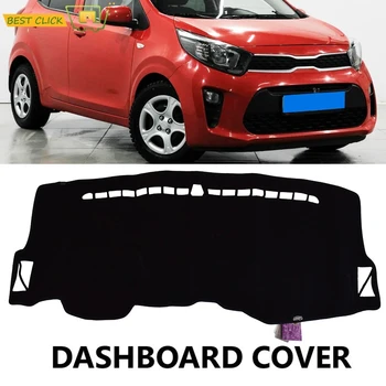 

Xukey Dashboard Cover For Kia Picanto GT Line X-Line Morning MK3 2018 2019 2020 JA Dash Cover Mat Dashmat Dash Board Cover Pad