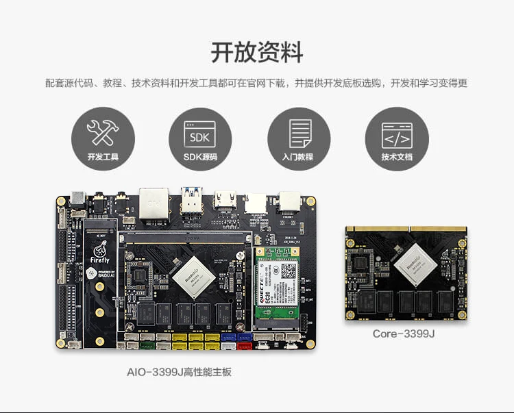 RK3399 6 Core A72 основная плата, макетная плата Android Linux сервер Промышленный контроль с открытым исходным кодом