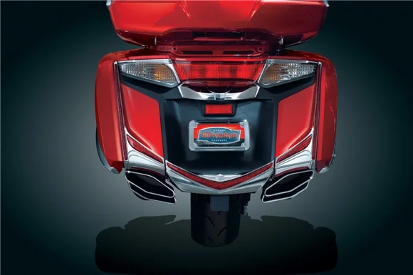 Для Honda Goldwing 2012- GL1800& F6B модели аксессуары для мотоциклов многоугольные интегрированные выхлопные наконечники трубы