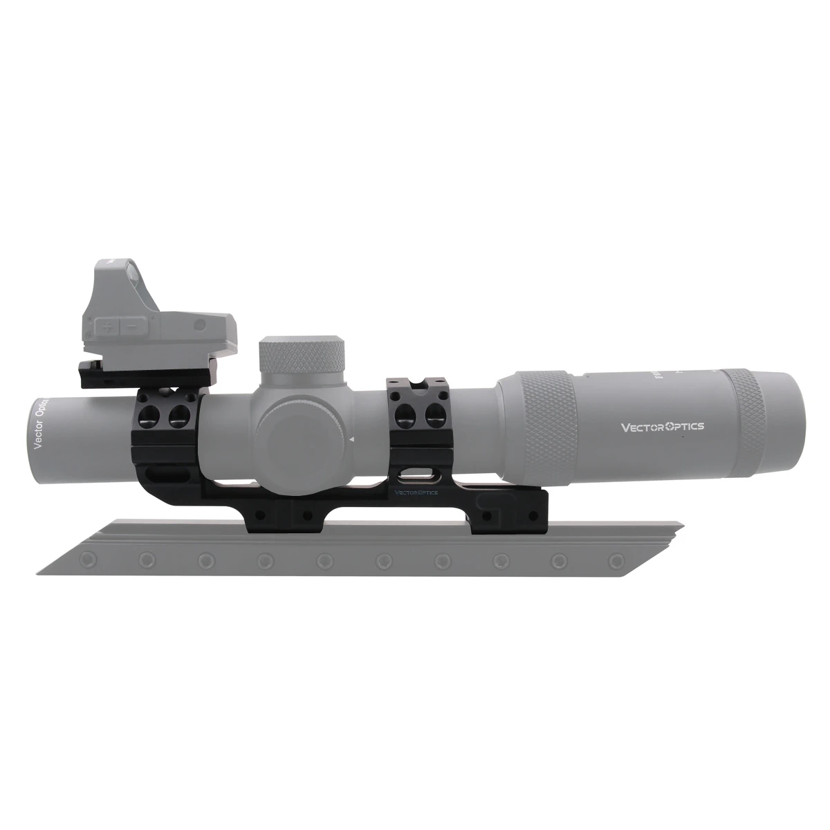 Крепление кольцо Vector Optics 1 дюйм 25 4/30 мм с стопорным штифтом|Кронштейны и