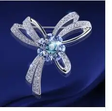 

C715 flash brooch For Women Cubic Zirconia Stone brooch