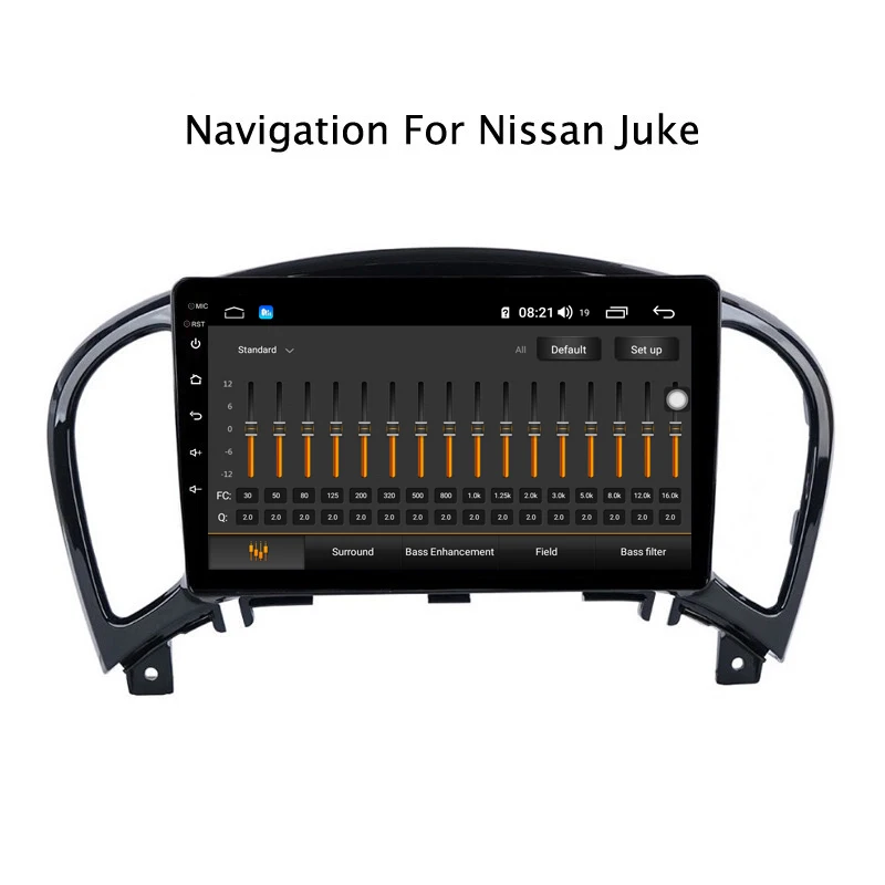 Discount Ectwodvd 9inch Andriod 8.1 Car DVD GPS For Nissan Juke 2004-2016 4G RAM 64G ROM CarPlay DSP 4G LTE with WIFI 4