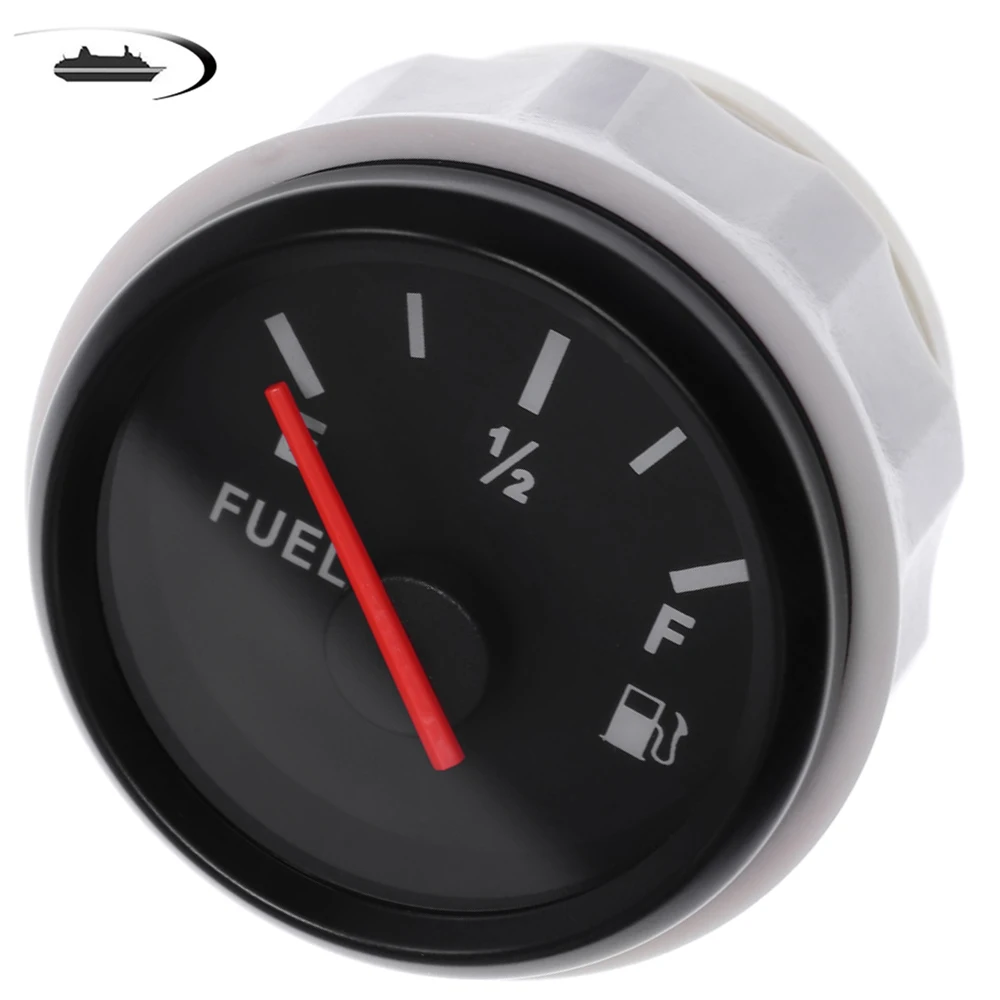 Car Fuel Level Gauge LED Dispalay Fuel Level Meter Gauge Fuel Level Sensor 9-32V Motorcycle Auto Boat Truck RV IP67 Waterproof