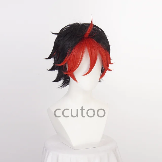 Ccutoo-KILL la KILL Matoi Ryuko Cosplay Perucas Completas, Preto e