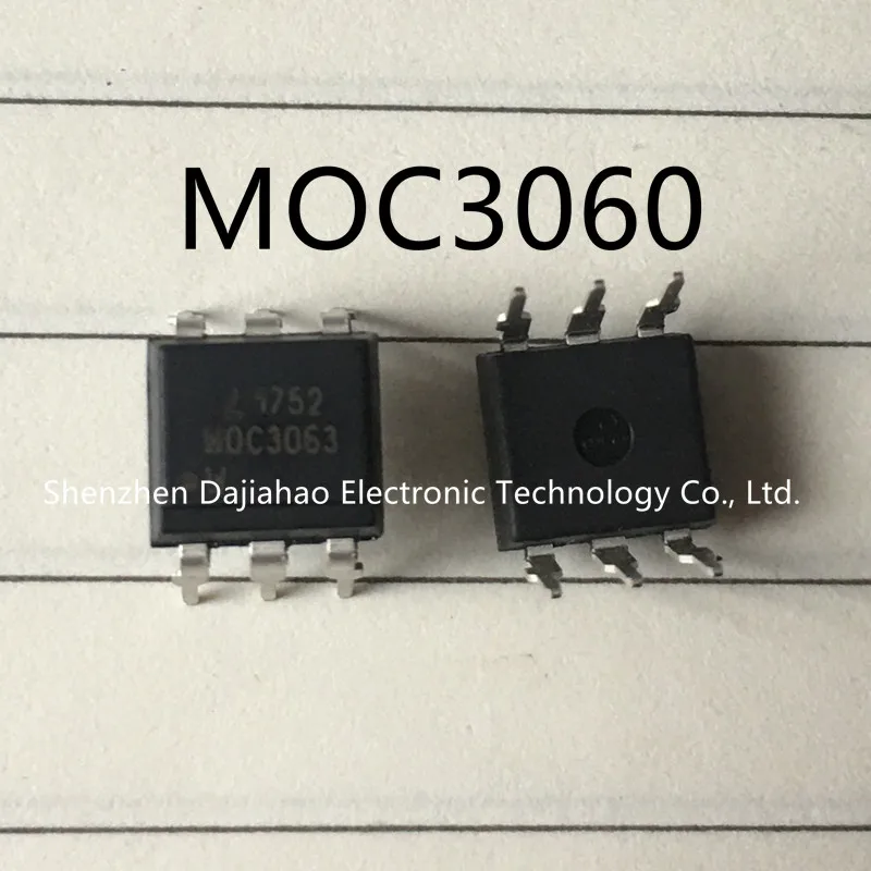 10pcs/lot Moc3060 Moc3060m 3060 Moc3063 3063 Dip6 Optoisolator Silicon Controlled Drive
