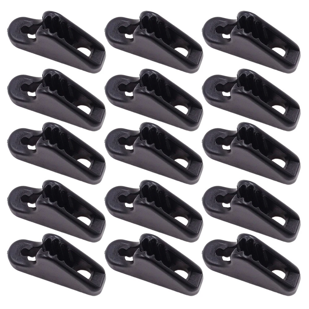 20Pcs Guy Line Tightner Runner Camping Awning Tent Rope Tensioners Adjusters