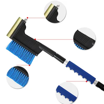 

2 In 1 Car Ice Scraper Snow Shovel Winter Car Windshield Snow Brush Retractable Window Shovel Removal Brush Car Cleaning Tool 30