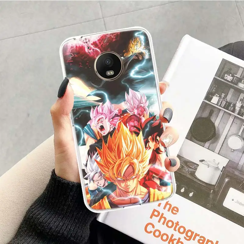 TR009-8 Аниме «Жемчуг дракона» комиксов чехол для Motorola Moto G7 G6 G5S G5 E4 плюс G4 E5 играть X4 Мощность TPU с рисунком индивидуальная крышка телефона - Цвет: TR009-8
