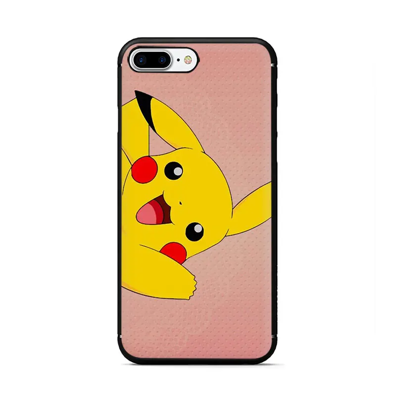 B6 EWAU Пикачу Мягкий силиконовый телефон чехол для iPhone 5 5S SE 6 6s 7 8 plus X XR XS 11 Pro Max - Цвет: B6