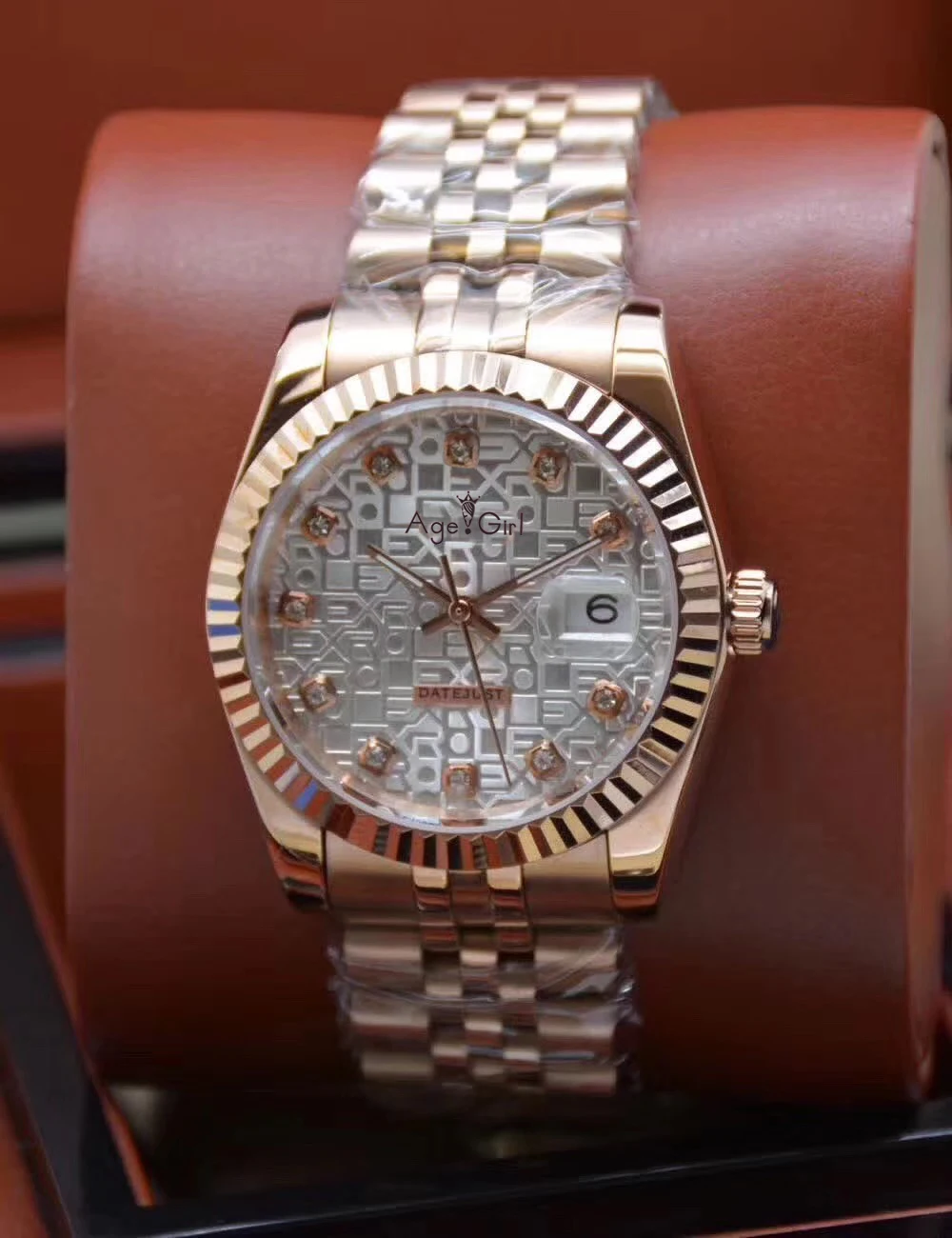Classic New Men Automatic Mechanical Datejust Stainless Steel Sapphire Rose Gold Blue Black White Diamonds Shell Watches | Наручные часы