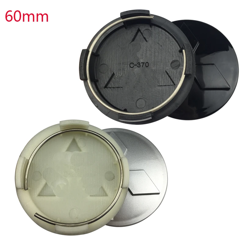 4pcs/lot 60mm Car Wheel Center Hub Caps Rim Hubcap Badge Covers For Mitsubishis ASX Lancer Pajero Outlander L200 EVO | Автомобили и