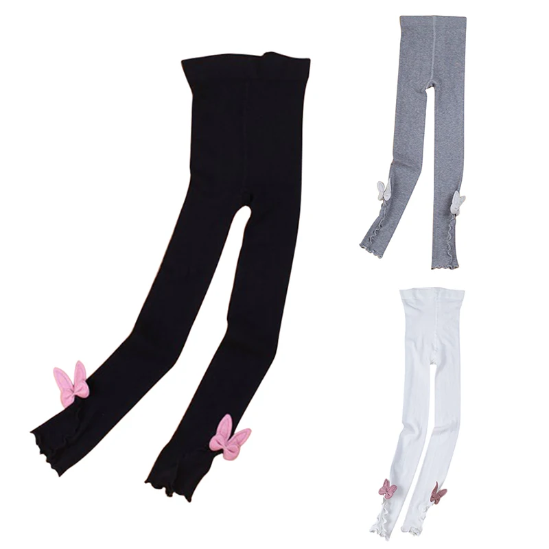 

Girl Stretch Leggings Pants Toddler Child Candy Color Trousers