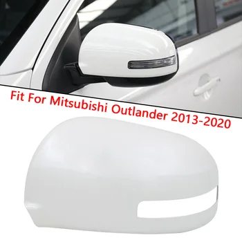 

CITALL Car Left White Door Side Rear View Wing Mirror Cover Cap Fit For Mitsubishi Outlander 2013-2016 2017 2018 2019 2020