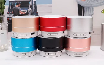 

Metal bluetooth audio mobile phone computer notebook subwoofer mini cannon wireless card small speaker