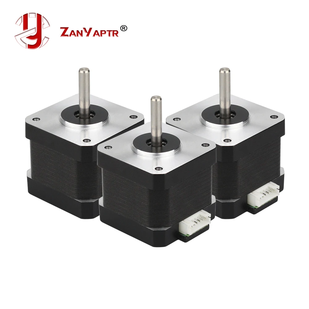 4 проводной шаговый двигатель Nema 17 42 motor 1.68A для 3D принтера сертификат CE|Детали и