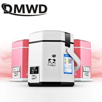 

DMWD 1.2L Electric mini rice cooker portable lunch box food steamer warmer multifunction non-stick insulation cooking pot 220V