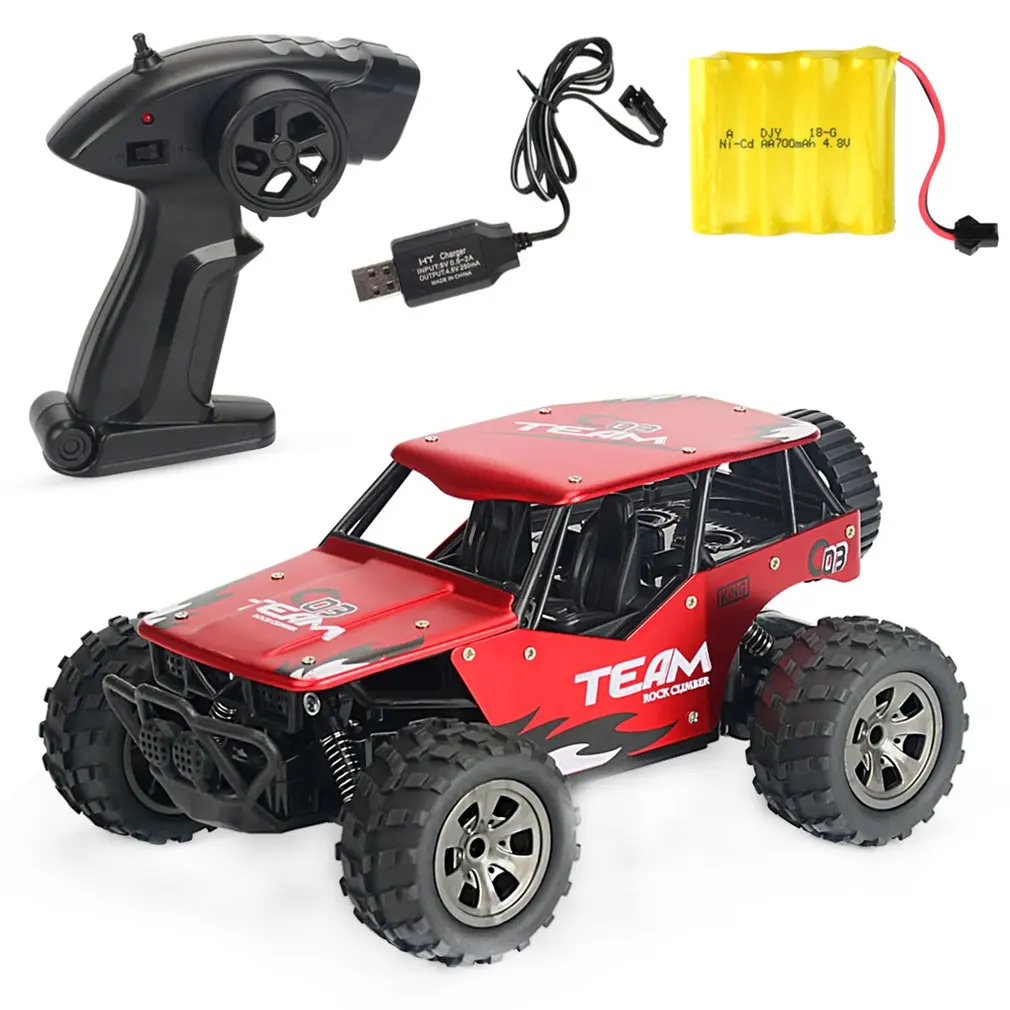 

MG16 1:18 2.4G Alloy RC Off-road Car Remote Control Big Foot Crawler Vehicle Model RTR Toy For Kids Gift