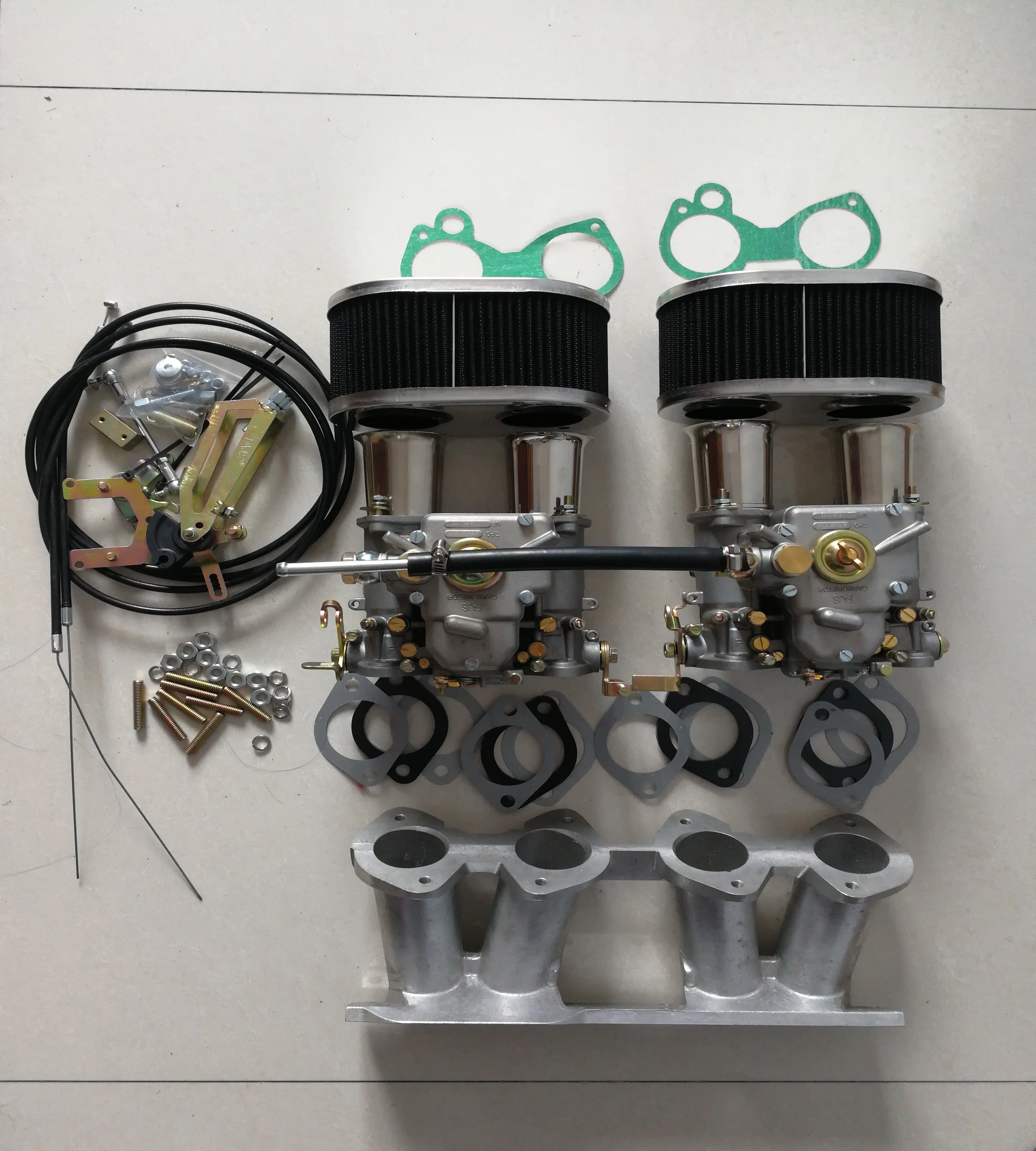 Sherryberg-weber 40 dcoe用ダブルキャブレター,saab 99/900インテークマニホールドおよびリンク用キット