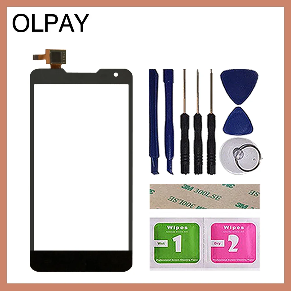 OLPAY 5 ''мобильный телефон сенсорный экран для Prestigio MultiPhone Duo PAP 5044 PAP5044 Сенсорный экран Стекло планшета Панель объектив Сенсор