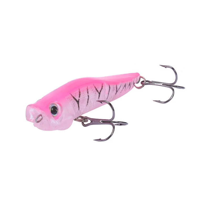  1pcs/Winter fishing swim Minnow float hard bait7cm/6g Artificial fish lure3D eyes crankbait wobbler