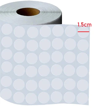 Étiquettes autocollantes rondes pour outils de peinture diamant, 500 grilles, boîte de rangement pour peinture diamant, outils accessoires, taille 15mm 1