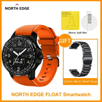 

[ES] Gift Strap North EDGE Float Sports Smart Watch 1.3inch Heart Rate Sleep Monitor Alarm 3D G-sensor VS Apache Digital Watch