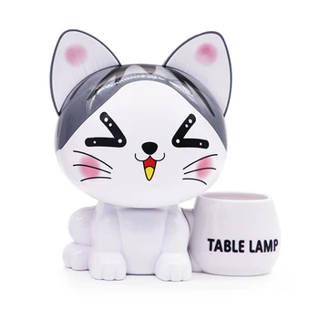 

Cartoon Led Cute Piggy Bank Night Light Creative Kids Bedroom Bedside Table Lamp Baby Sleeping Light Children Birthday Gift Cat
