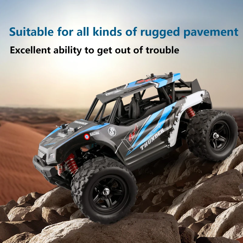 Rc car 1: 18 ratio steering differential control 4wd hour speed 50km four-wheel drive climbing off-road racing alloy material Rc car 1: 18 ratio steering differential control 4wd hour speed 50km four-wheel drive climbing off-road racing alloy material
