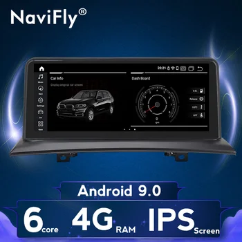 

NaviFly Android 9 Car Audio GPS Stereo4GB Ram 10.25" For BMW X3 E83 2004-2010 Head Unit Multimedia GPS Navigation