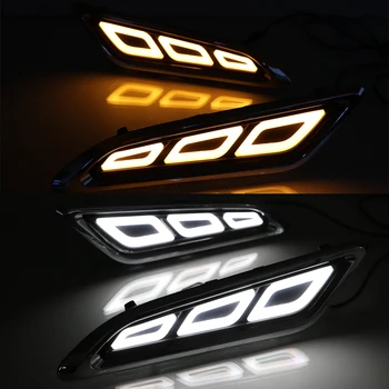 

CSCSNL 1 Pair LED Daytime Running Light Car Fender Side Lamp Turning Signal Light 12V DRL Bulb For Infiniti QX80 2011-2017