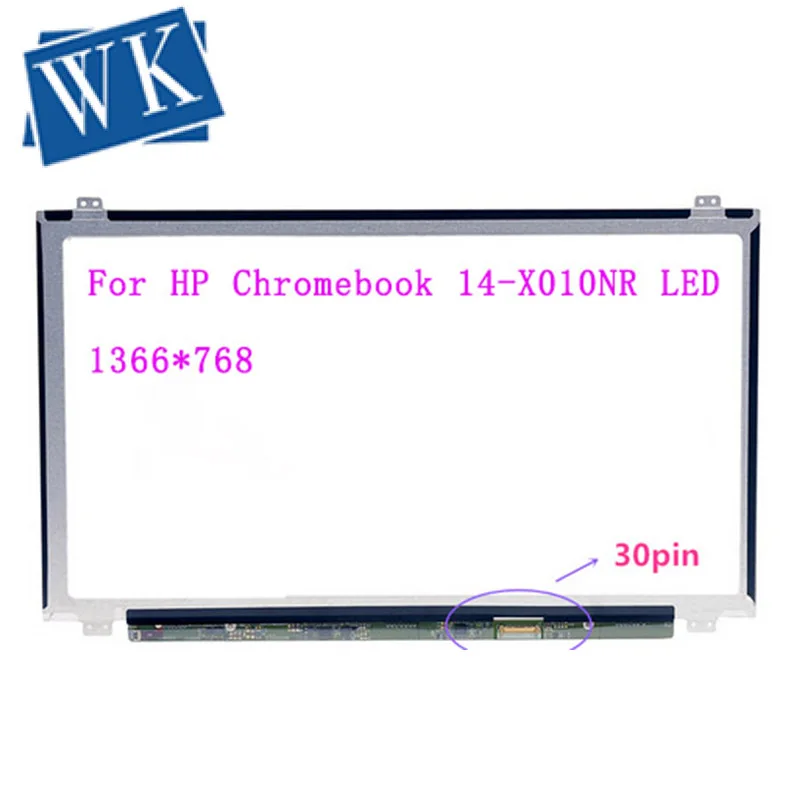 ЖК-экран для ноутбука HP Chromebook 14-X010NR J9M84UA 14-X040NR 14-X010WM светодиодный дисплей 30