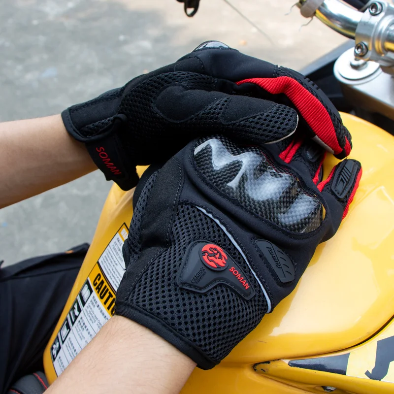 Moto rcycle перчатки дышащие унисекс полный палец guantes перчатки Модные moto крест защитные moto rbike luva moto rekawiczki