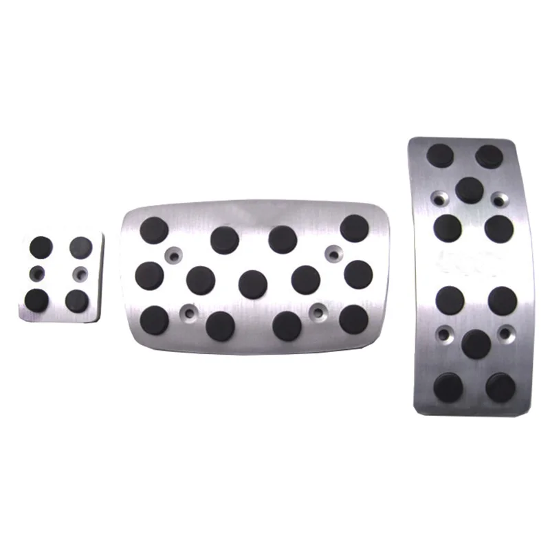 AT Gas Fuel Pedals Brake Footrest Pedal Pads For Jeep Grand Cherokee