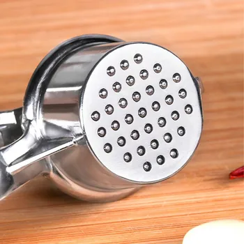 

Stainless Steel Garlic Press Crusher Home Cooking Vegetables Ginger Squeezer Masher Handheld Ginger Garlic Mincer Tools#25