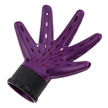 

Hand Diffuser Hair Dryer Hood Cover Hairdressing Salon Curly Hair Style Tools Accessory Palm Blower Hood