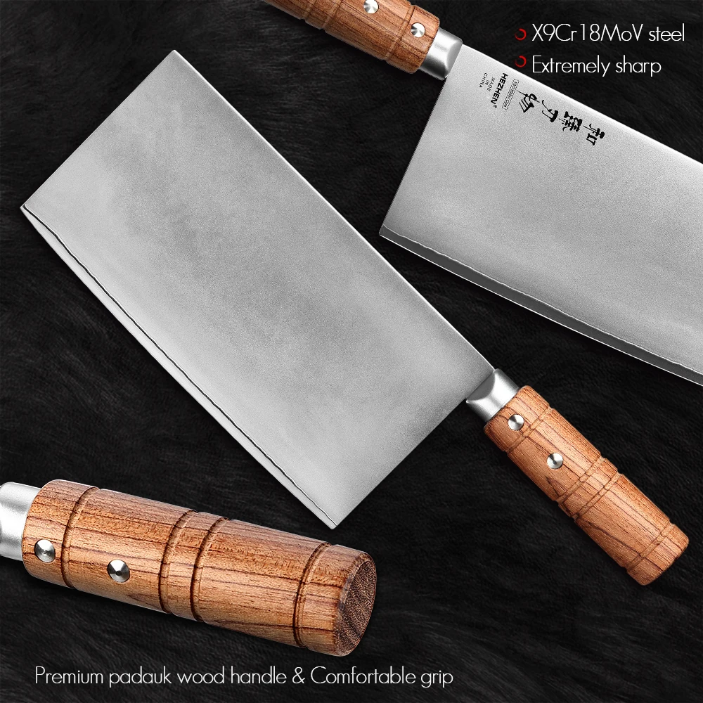 Chef Knife 3 Layers Composite Stainless Steel Slicing Knife 7 or 8 Inches
