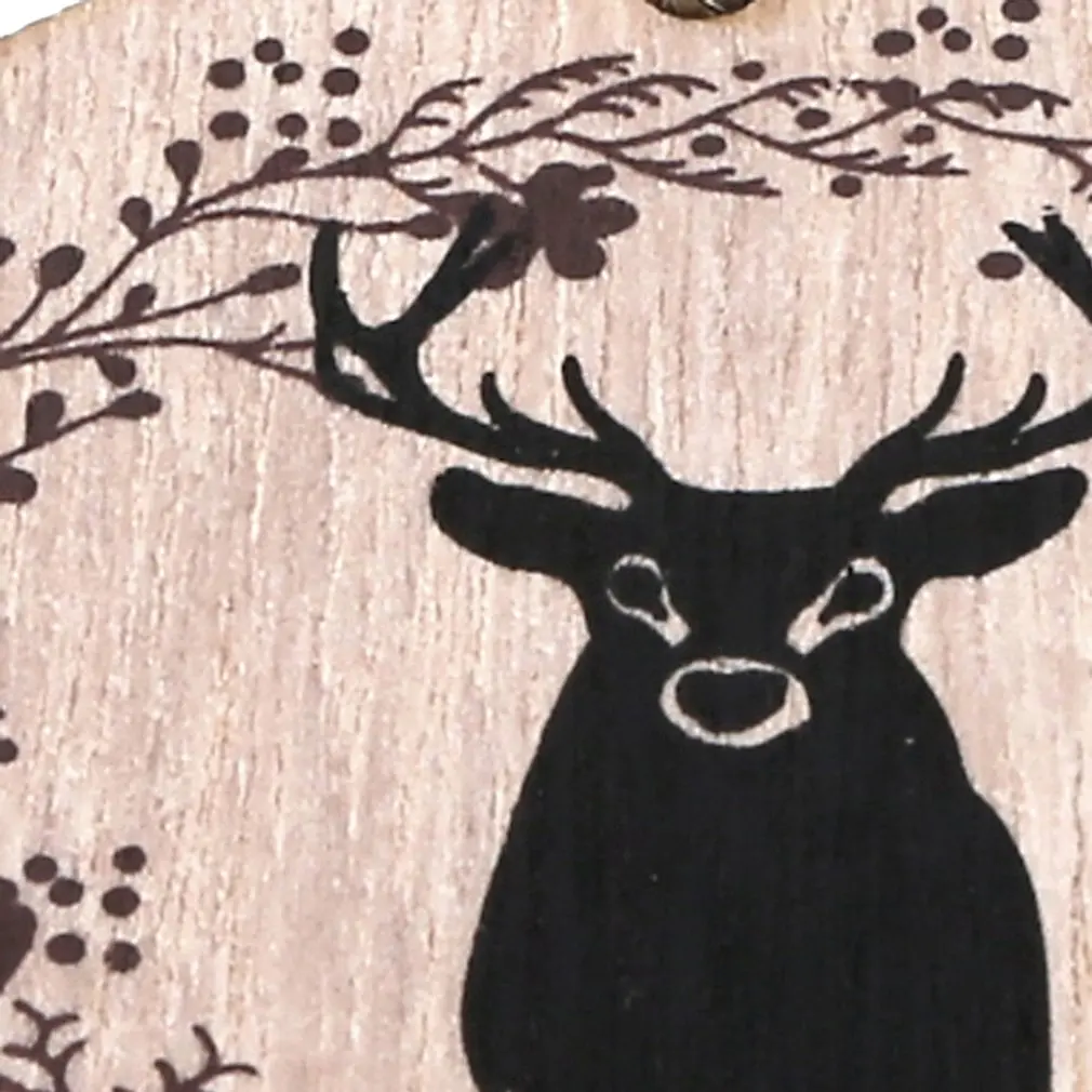 Creative Christmas Decorations Christmas Wooden Craft Gift Pendant Jm01605 Christmas Tree Decoration Pendant 5