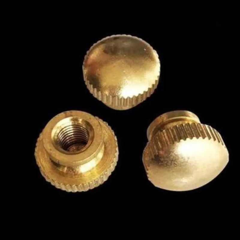 1-5PCS M3 M4 M5 M6 m8 brass round blind end step Knurled Thumb Nuts | Обустройство дома