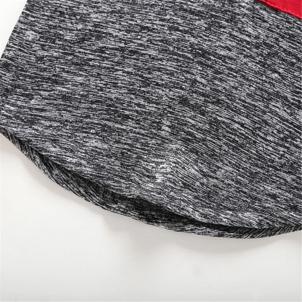 Осенний комплект одежды для маленьких мальчиков Красный Клетчатый пуловер с